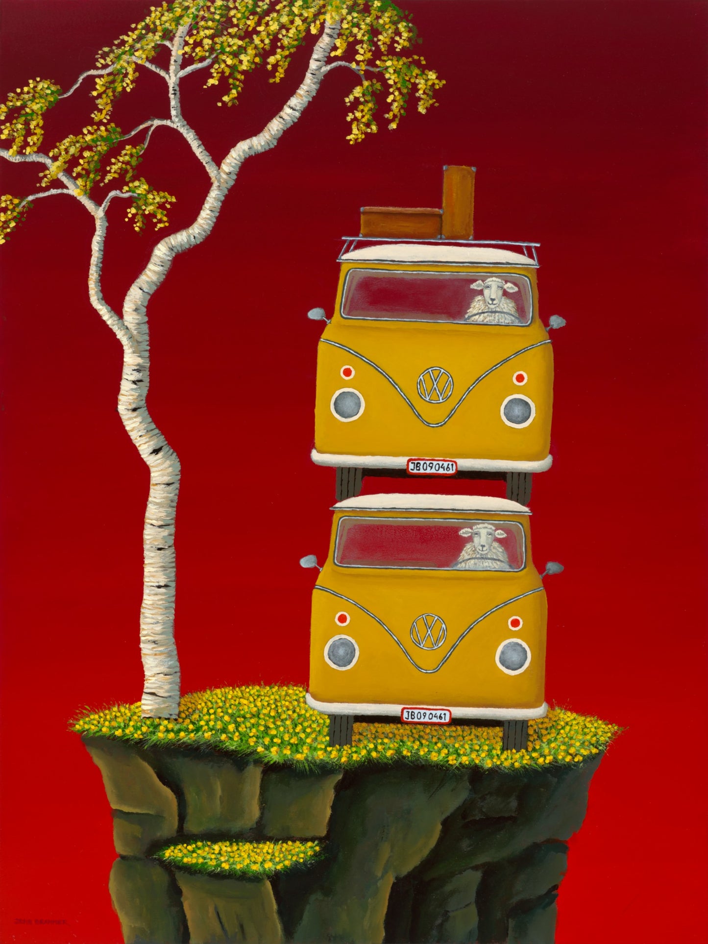 Søndag to høns og den kolde Hane