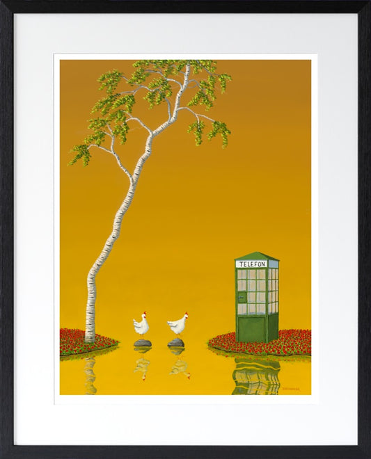 Det er hanen der ringer